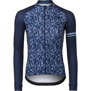 AGU Melange Fietsshirt Lange Mouwen Essential Dames - Blauw - S
