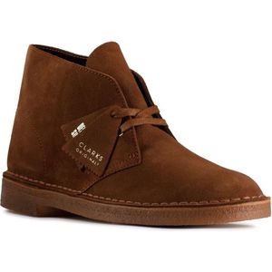 Clarks - Heren Veterschoenen Desert Boot - Bruin - Maat 40