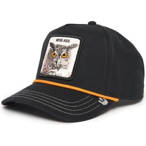 Goorin Bros. Wise Owl 100 Twill Trucker cap - Black