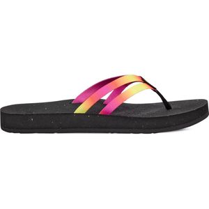 Teva W ReFlip Strappy Gradiate Dames Slippers - Roze/Oranje - Maat 37