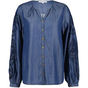 DIDI Dames Blouse Cheer denim Denim dark blue maat 40