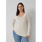 T-shirt - Lange Mouwen - V-hals