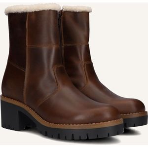 Omoda - Model 852 - Enkellaarsjes - Bruin - Cognac Leren