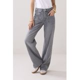 Summum - 4s2712-5196 - Jeans - Donker Grijs - Wide Straight Leg Comfort Denim