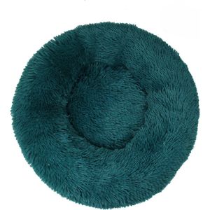 Dailyibed hondenmand - donut - hondenkussen - hondenbed - S - 40x40x16 cm - Donkergroen