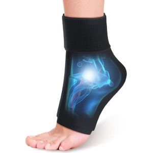 Enkel Ice Pack Wrap voor Warm/Koud Therapie - Voetpijn, Zwelling en Hielpijnverlichting