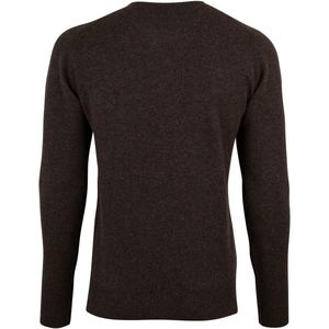 William Lockie - Pullover - Donkerbruin - Lamswol