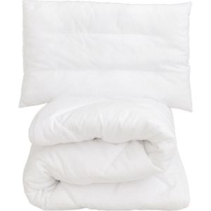 Amisly - Peuterdekbed - 120x150 cm - 4 Seizoenen - Anti Allergisch - Inclusief Kussen