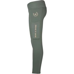 Red Horse Rijlegging Gina Full Grip Kids Hunter Green - 128