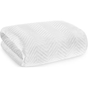 Velours gewatteerde sprei Sofia 220x240 cm - Stijlvolle bedovertrek