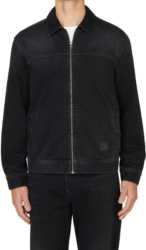 Pepe Jeans - Coach Jas - Zwart - Denim