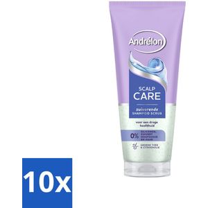 Andrélon – Shampoo Scrub – Anti Roos – 200 ml - Bulkverpakking - 10 stuks