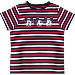 Zwarte gestreepte blouse Mickey Mouse DISNEY