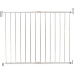 Traphekje voor baby's en peuters - Brede trappen - Veiligheidshekje - Huisdieren - 645 cm tot 102 cm - Wit