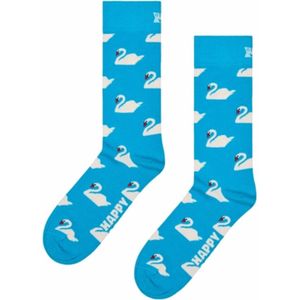 Happy Socks - Swan - Huissokken - Blauw
