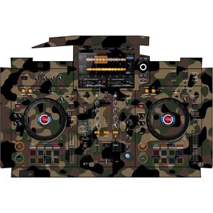 dj-skins Pioneer DJ - XDJ-RX3 Skin - Camo Woodland - DJ-skin