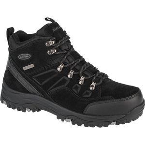 Skechers Relment Pelmo heren wandelschoen - Zwart zwart - Maat 47,5