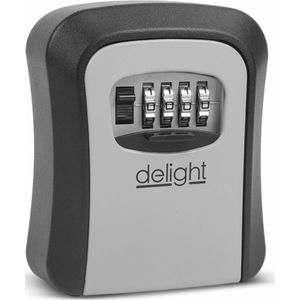 Delight - Sleutelkluis met Cijferslot Code - Centraal opbergen van sleutels - 115 x 95 x 40 mm - Sleutelkluisje Kunststof Behuizing