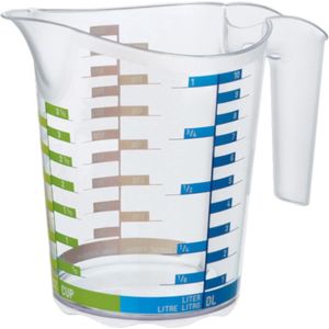 Rotho maatbeker DOMINO 1,0 liter