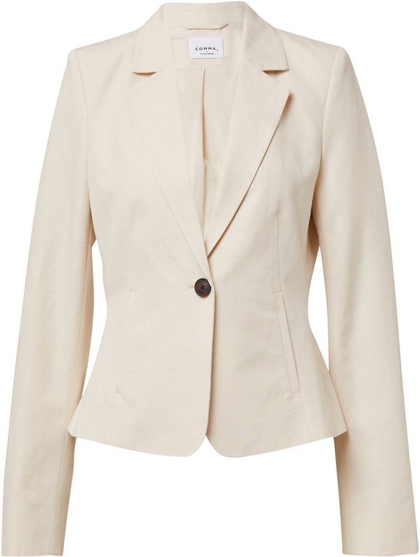 COMMA Blazers 'Comma x Füsun Lindner'  crème