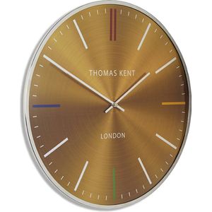 Thomas Kent Klok Clocksmith goud - Design wandkok 65CM