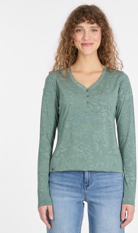 Dames-T-shirt met opdruk Ragwear Pinkki