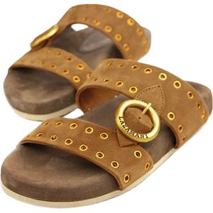 Lazamani Two Straps One Buckle Slippers Dames