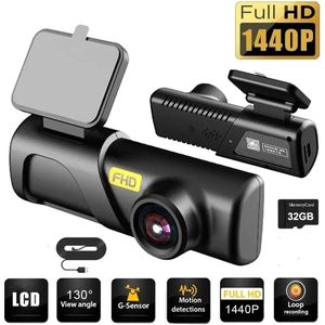 Dashcam - Auto Dashcam 2K - Met Wifi en Bluetooth - Motion Detection - Voice Assist - Nachtzicht - Crash Detection - Parkeerbewakingssensor