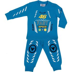 Funderwear - Pyama - Blauw - Racing = Maat 62 - Jongen
