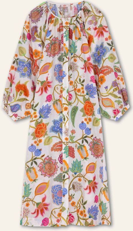 Oilily - Dunlop short sleeves dress - Wit - 40