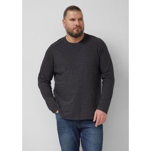 s.Oliver Big Size longsleeve antraciet