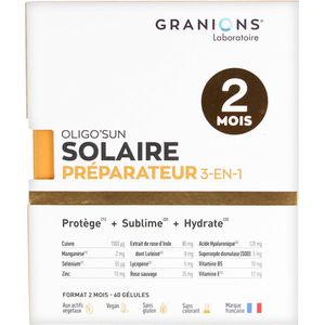 Granions Oligo'Sun Sun Care 3in1 60 Capsules