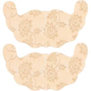 Zelfklevende tepelhoedjes - beige - 2 st