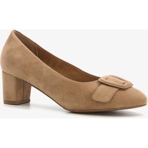 Nova dames pumps met gesp taupe - Bruin - Maat 41