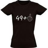 Vijftig jaar Dames T-shirt - 50 jaar - verjaardag - 50e verjaardag - abraham - sarah - feest - cadeau - grappig