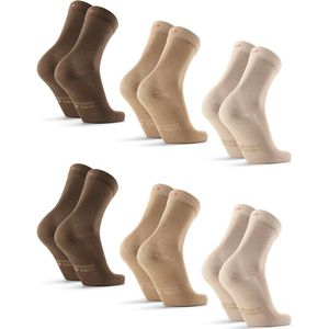 DANISH ENDURANCE - Klassieke Bamboe Viscose Sokken - Marineblauw - 6-paar