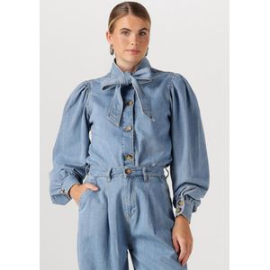 Notre-V Nv-goldie Dames - Jurken - Blauw - Maat S