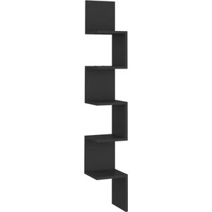 vidaXL-Hoekwandschap-20x20x127,5-cm-spaanplaat-zwart