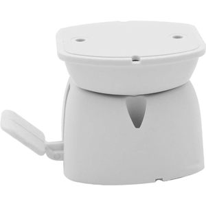 Deurhouder voor caravan en camper (wit) met statische vanghouder