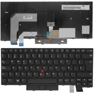 Lenovo Thinkpad T460 T470 - Vervangend Laptoptoetsenbord - Zilver