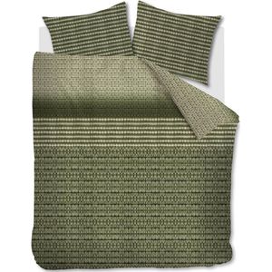 Beddinghouse Yori Dekbedovertrek - Extra breed - 260x200/220 cm - Groen