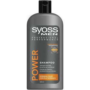 Syoss Men - Power & Strength - Shampoo - Professionele Verzorging voor Normaal Haar