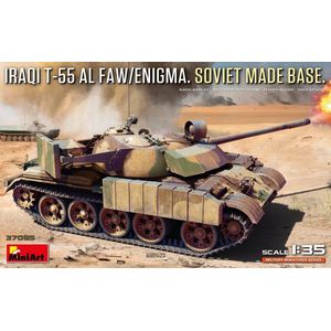 1:35 MiniArt 37095 Iraqi T-55 Al Faw/Enigma - Soviet Made Base Plastic Modelbouwpakket