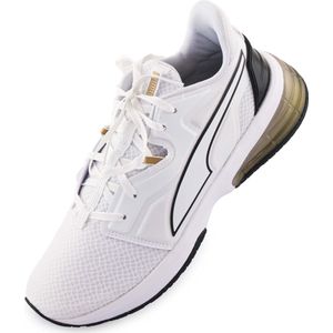 Women's sports shoes puma wms lvl-up xt moto urban white black, 40.5