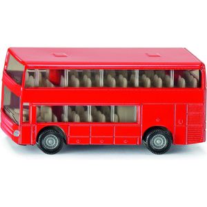 Siku Dubbeldekker bus - rood - speelgoed - modelauto