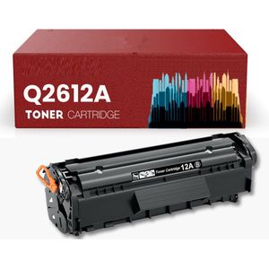 Huismerk HP Q2612A - Toner Cartridge - Zwart - 2000 Pagina's - HP LaserJet