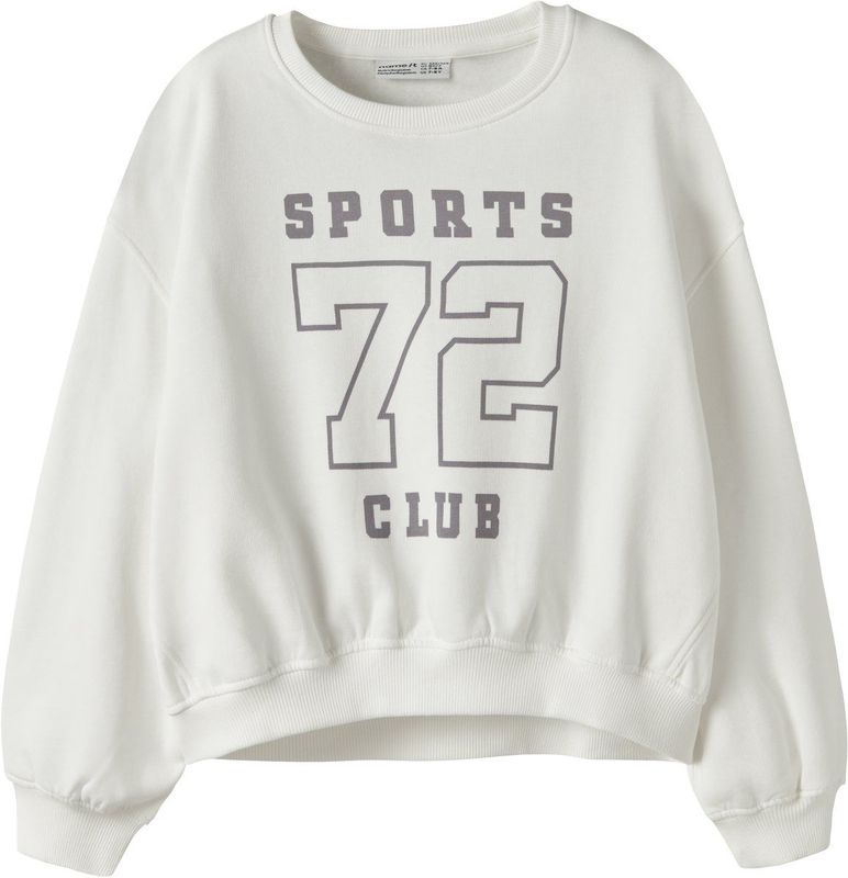 NAME IT - NKFTAYA LS RLX SHORT SWEAT BRU BOX - Meisjes - Sweaters - maat 134/140