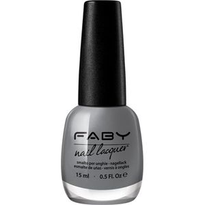 Faby Nagellak Rialto Dames 15 Ml Vegan Grijs