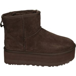 UGG CLASSIC MINI PLATFORM W - Gevoerde laarzenSnowbootsDames laarzen - Kleur: Bruin - Maat: 36