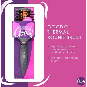 Heat 101 grote thermische ronde borstel met geventileerd vat - 1 Count - Grootte 101, warmtebestendig